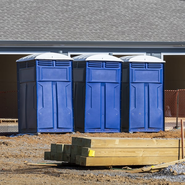 are there any restrictions on what items can be disposed of in the portable toilets in Blucksberg Mountain South Dakota